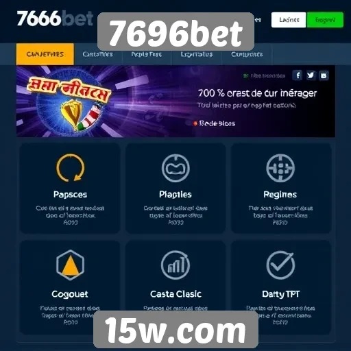 Principais recursos do site 7696bet para jogadores