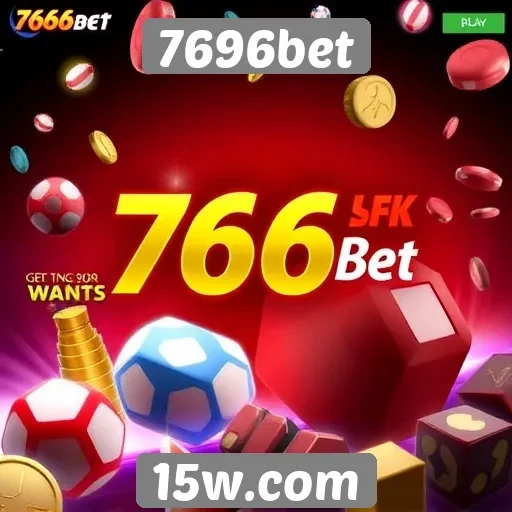 Variedade de jogos disponíveis na plataforma 7696bet